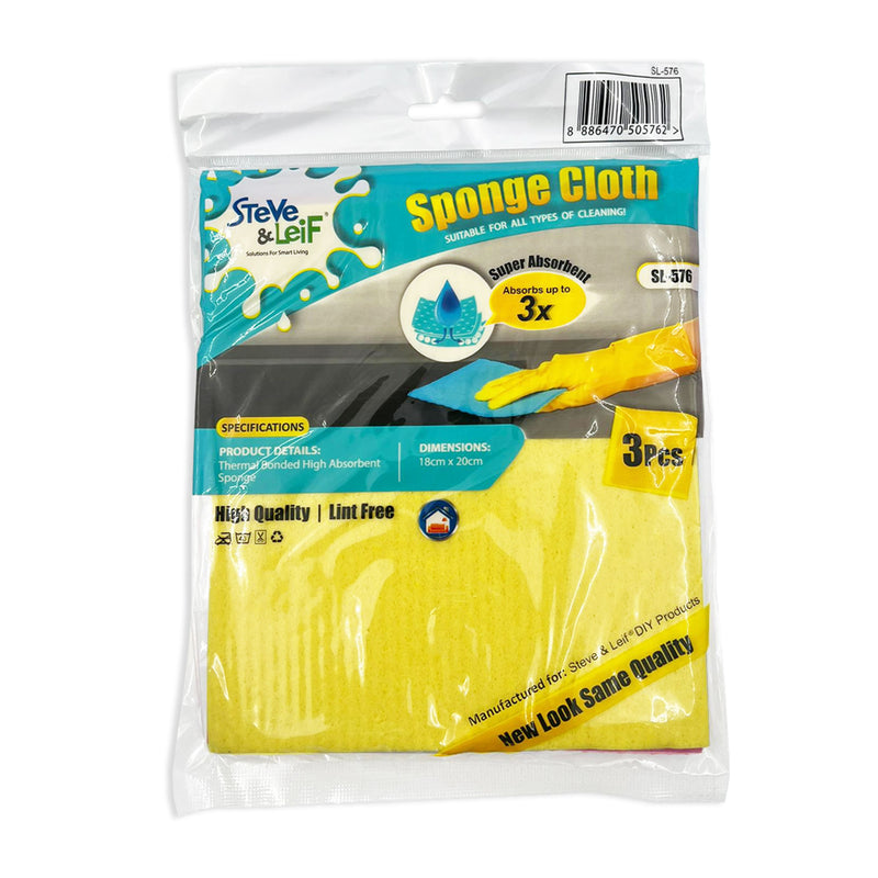 Sponge Cleaning Cloth (3 Pcs)