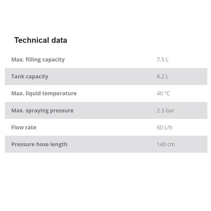 Einhell Cordless Pressure Sprayer GE-WS 18/75 Li-Solo [No Battery Included]