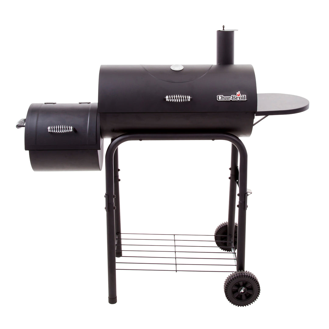 American Gourmet 430 Offset Smoker BBQ Charcoal Grill