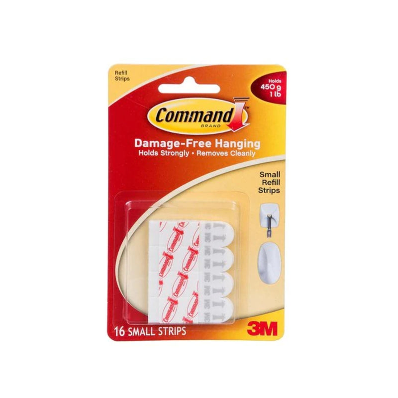 Command Small Refill Strips 16 Strips