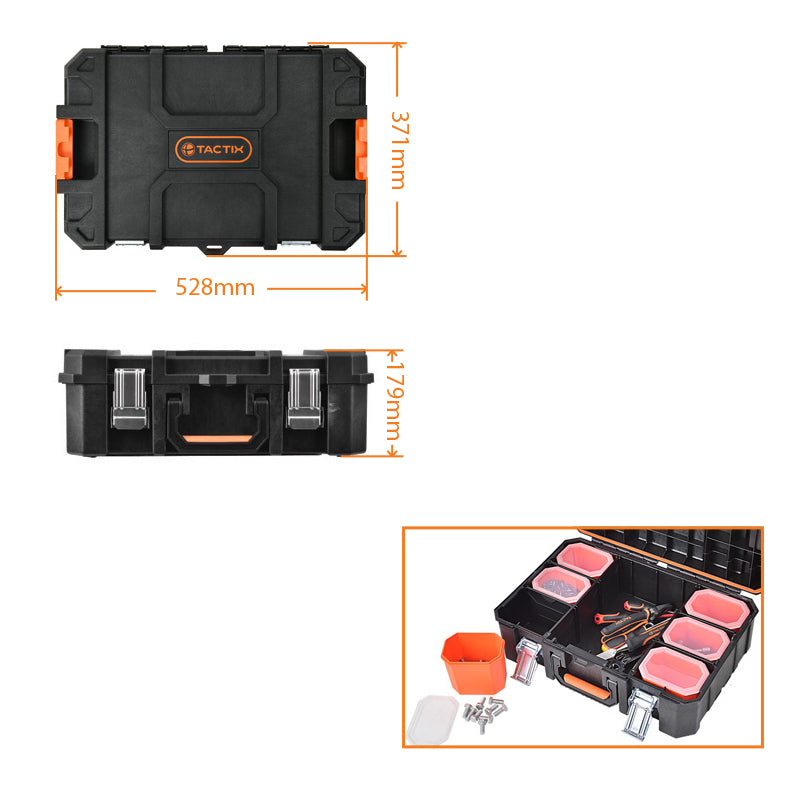 Portable Technician Case - HD Modular System - Top Tool Box