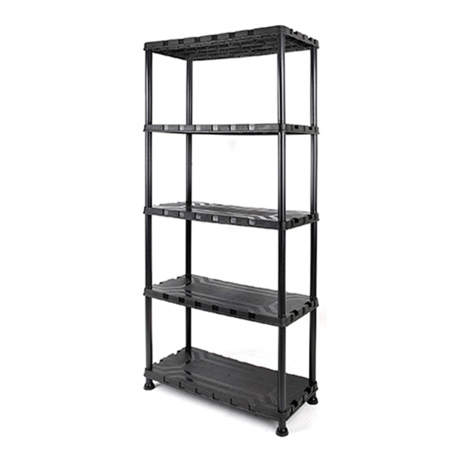 Plastic 5-Shelf Rack (171cm) - Easy to assemble - No Tools Required ...