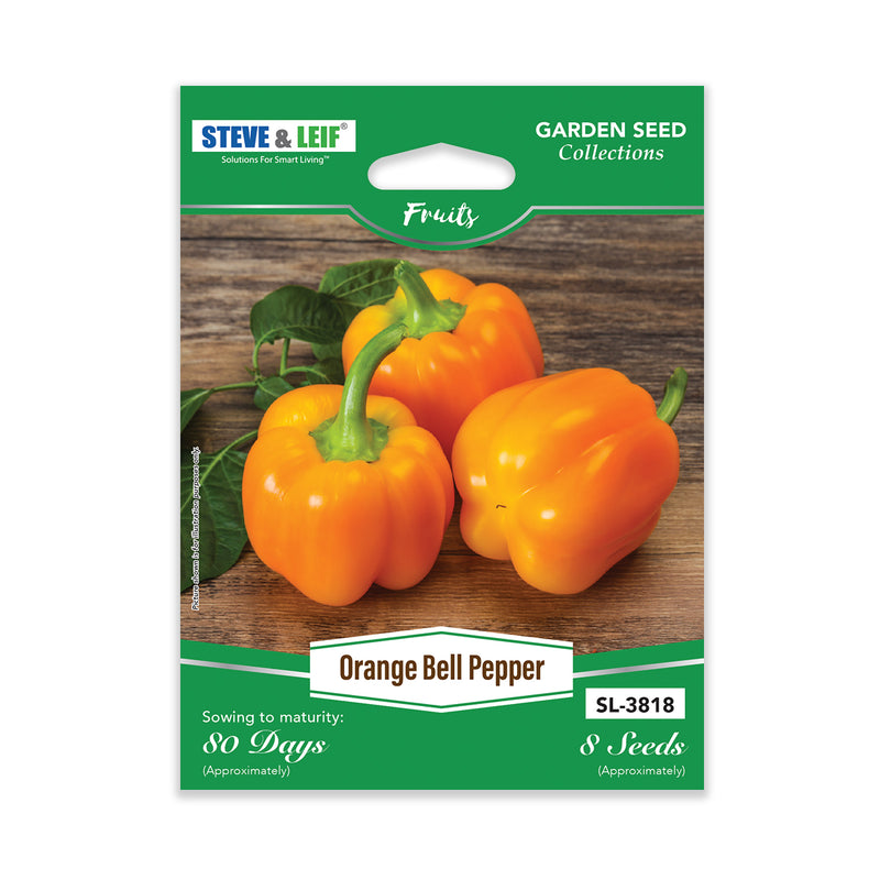 Orange Bell Pepper Seeds