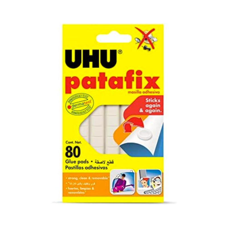 Patafix White Removable & Reusable Pad