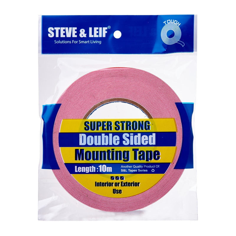 White Double Sided PE Foam Mounting Tape (10m), ,Steve & Leif - greenleif.sg