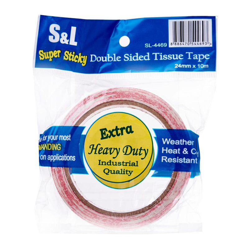 Super Sticky Double Sided Tissue Tape (10m)