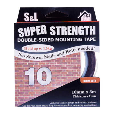 Double Sided Heavy Duty Foam Tape (10Mm X 3M), ,Steve & Leif - greenleif.sg