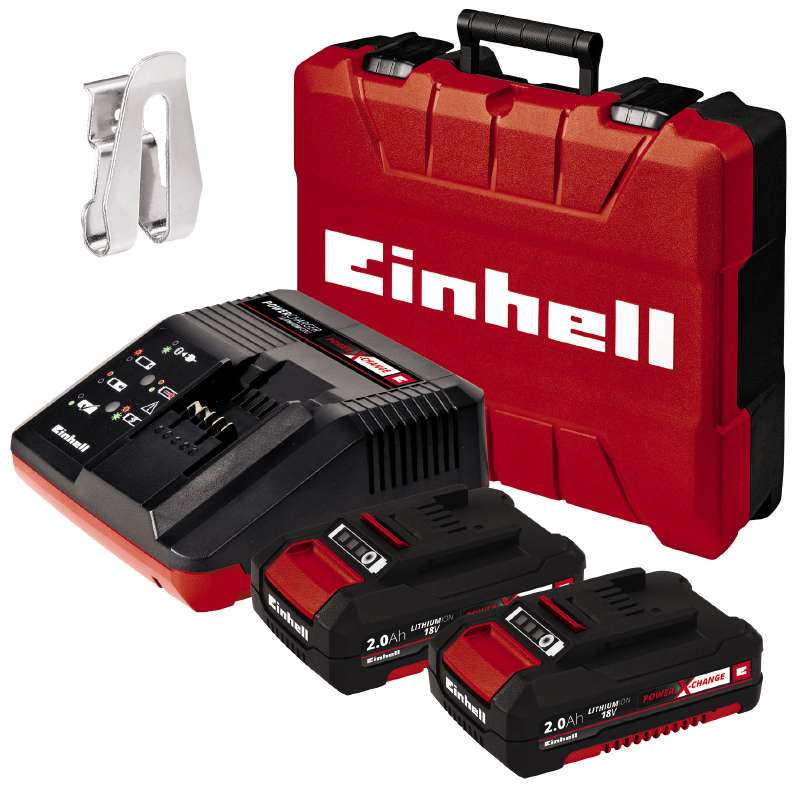 Cordless Impact Drill [TE-CD 18 Li-i BL] 2x2.0Ah Battery Charger Set Included