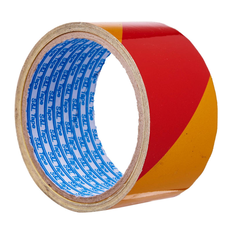 Yellow/Red Reflective Tape // (48mm x 5m), ,Steve & Leif - greenleif.sg