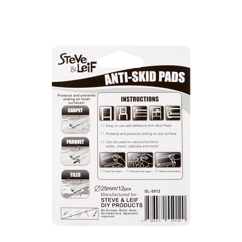 Self Adhesive Furniture Anti-Skid Pads (25mm)