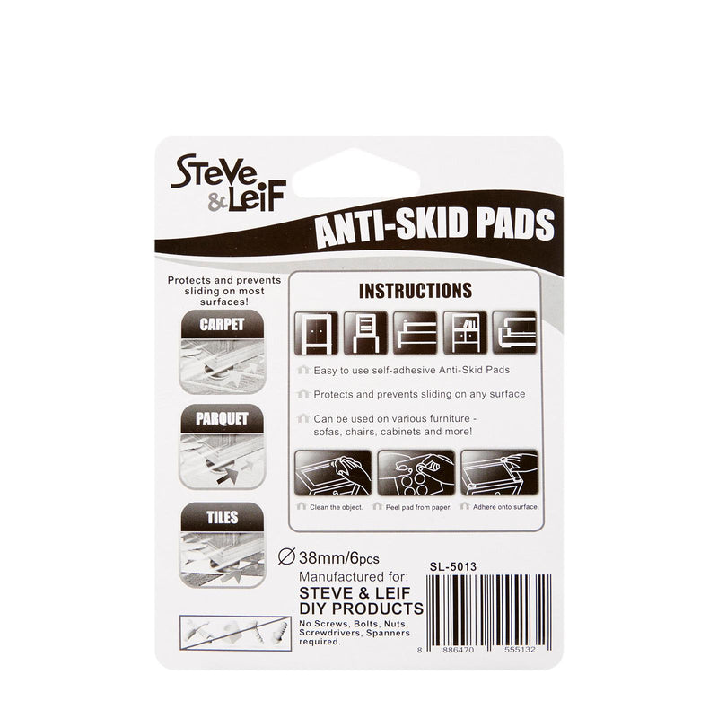 Self Adhesive Furniture Anti-Skid Pads (38mm)