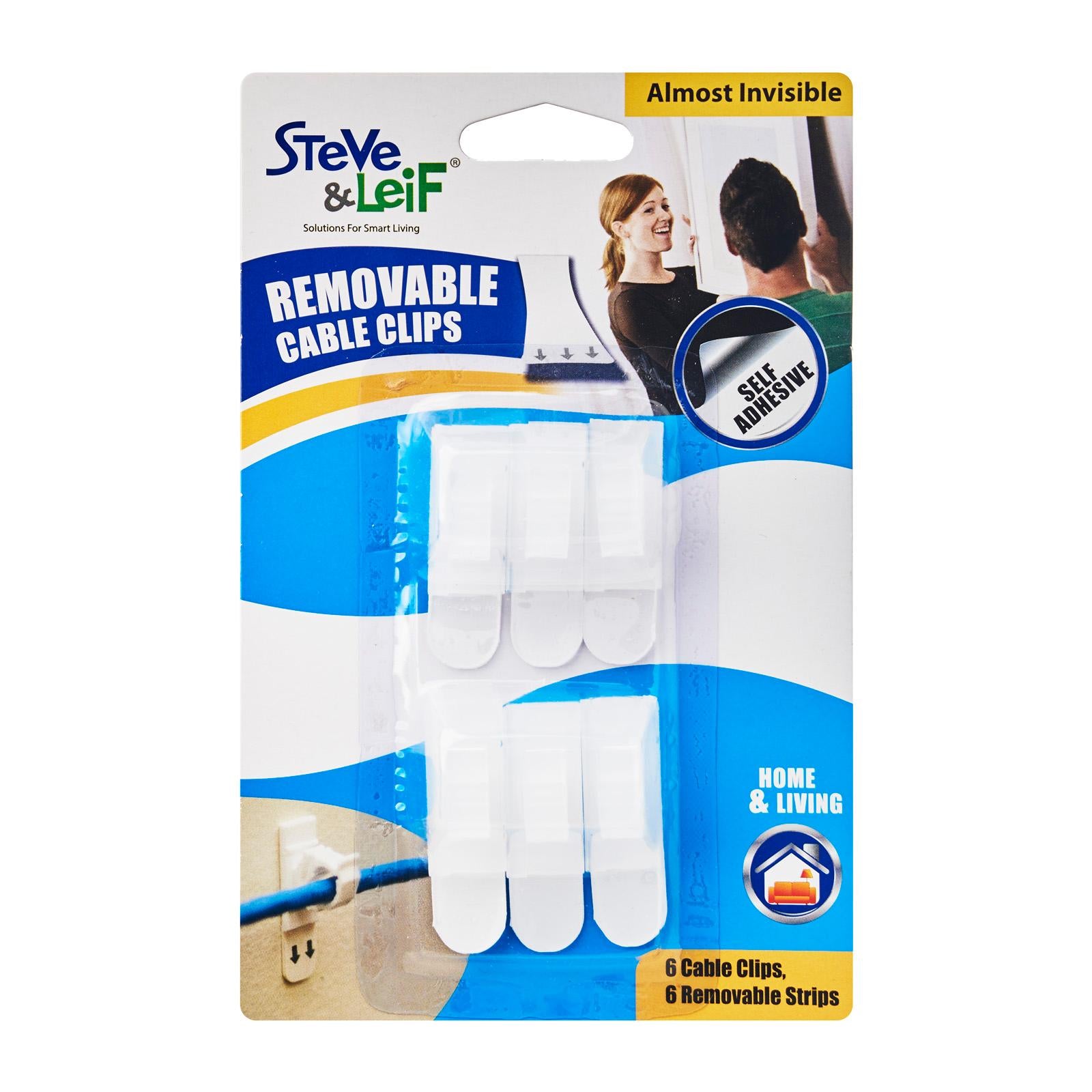 Removable Wire Clips Removable Cable Clips (M) 6pcs – greenleif.sg