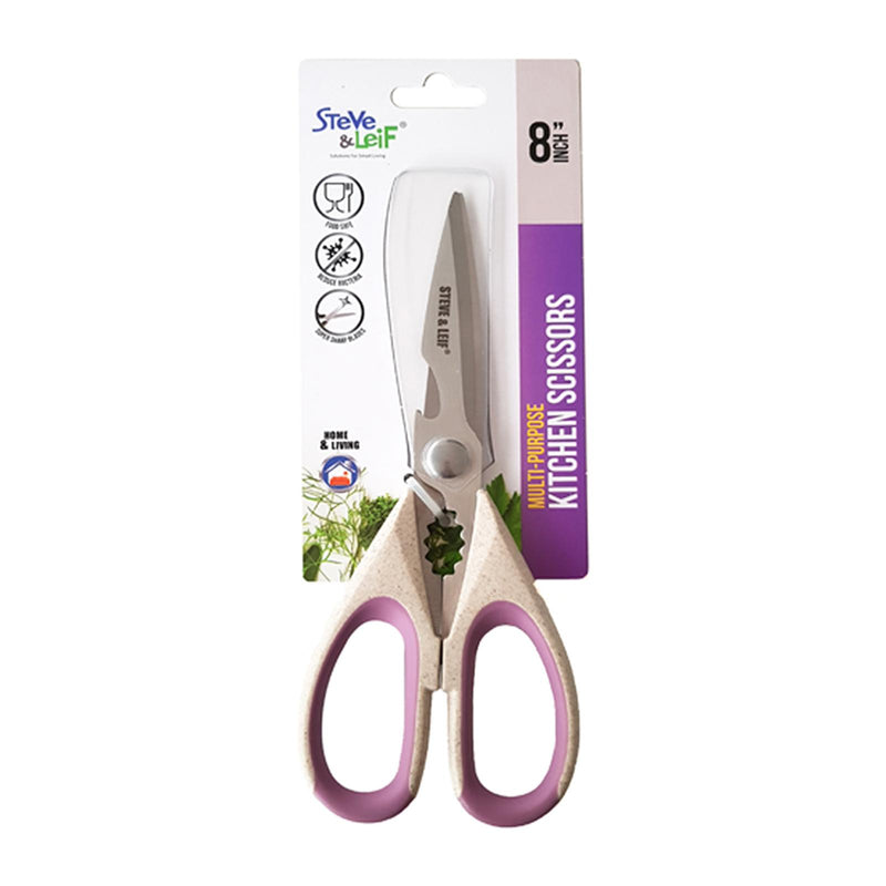 8 Inch Multi-Purpose Kitchen Scissors, ,Steve & Leif - greenleif.sg