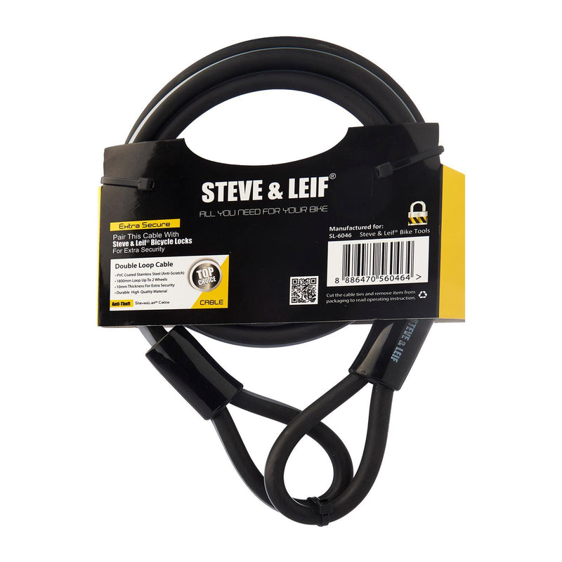 Bicycle Double Loop Cable, Bicycle Accessroies,Steve & Leif - greenleif.sg