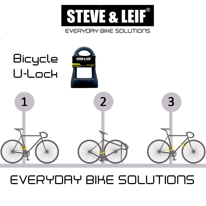 Bicycle UV Silicon U-Lock, Bicycle Accessroies,Steve & Leif - greenleif.sg