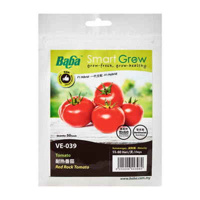 Tomato Red Rock Seeds VE-039 (50 Seeds), Seeds,Baba - greenleif.sg
