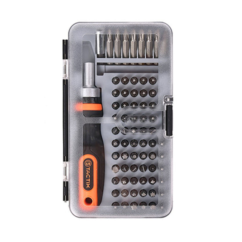 Ratchet Screwdriver & Bit Set 71 Pcs