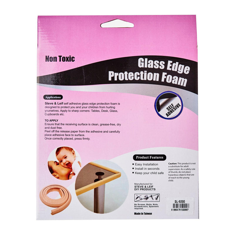 Beige L-Edge Protector With Tape 2m