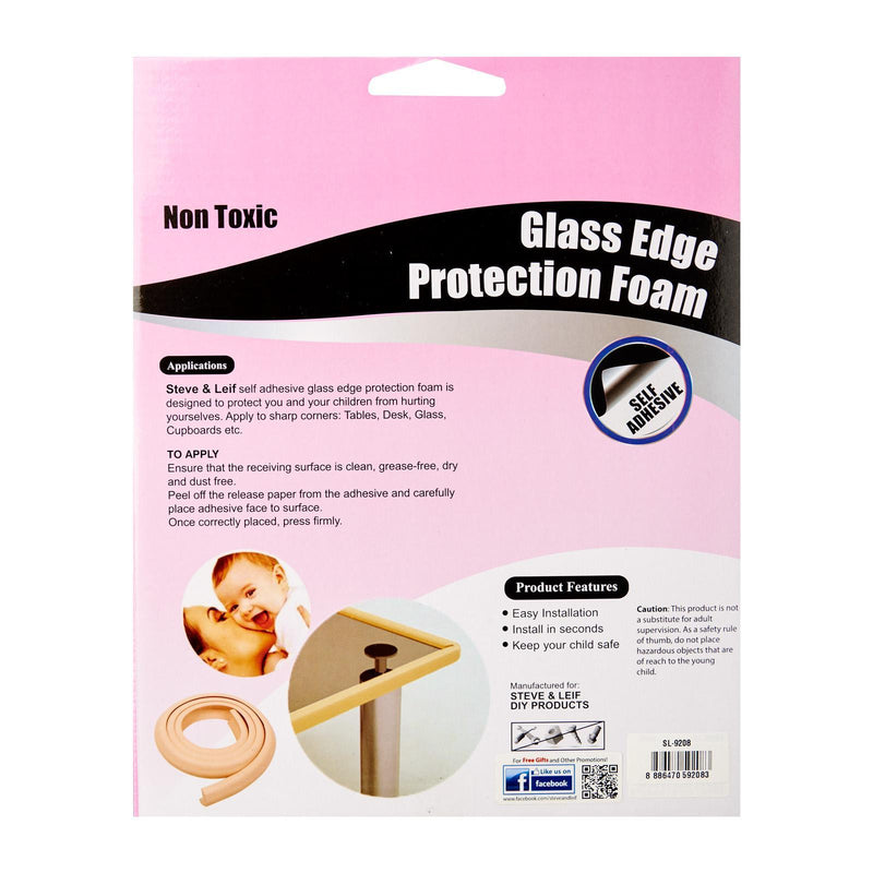 Brown U-Edge Protector With Tape 2m