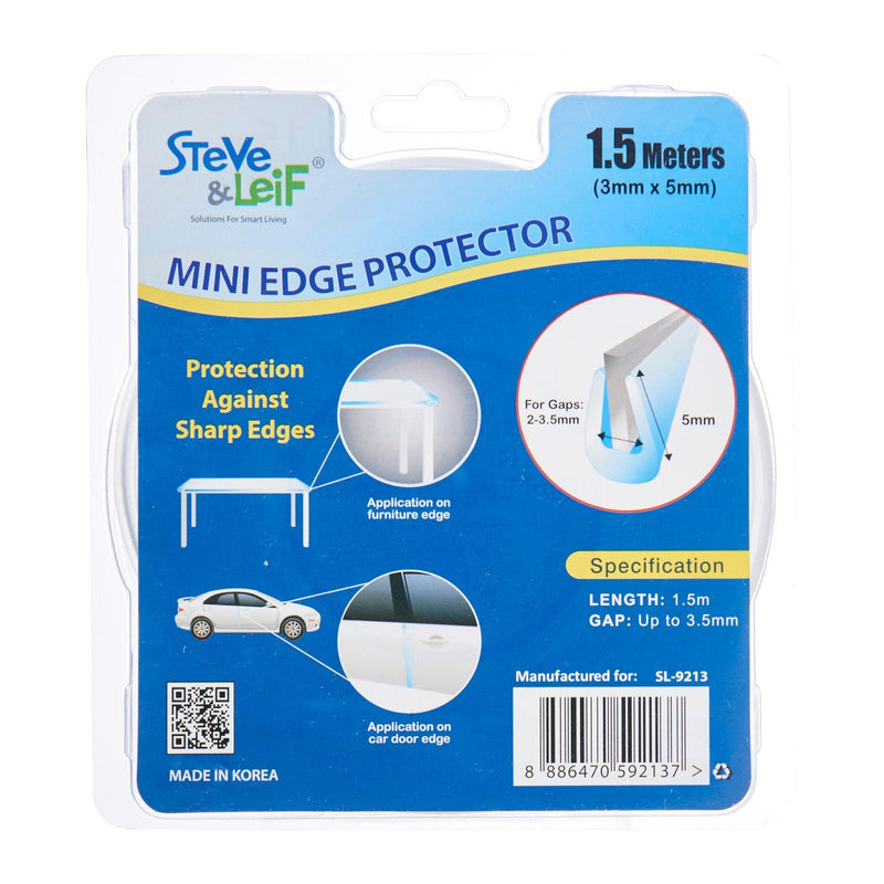 Mini Clear Edge Protector 1.5m (3mm x 5mm)