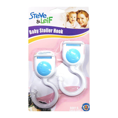 Safety Baby-Stroller Hook White (2Pcs), ,Steve & Leif - greenleif.sg