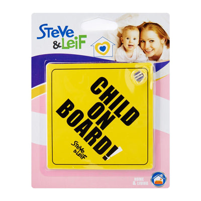 Baby On Board Car Sign, ,Steve & Leif - greenleif.sg