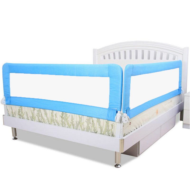 Baby Safety Bed Rail (Blue) 1.8m