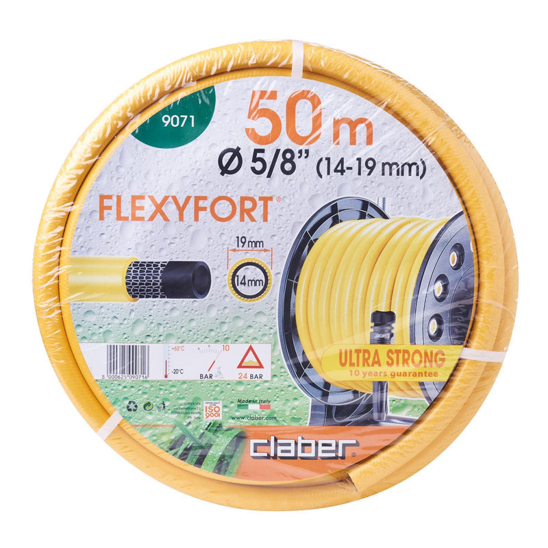 9071 FLEXY FORT HOSE MM 15-19 M50, ,Claber - greenleif.sg
