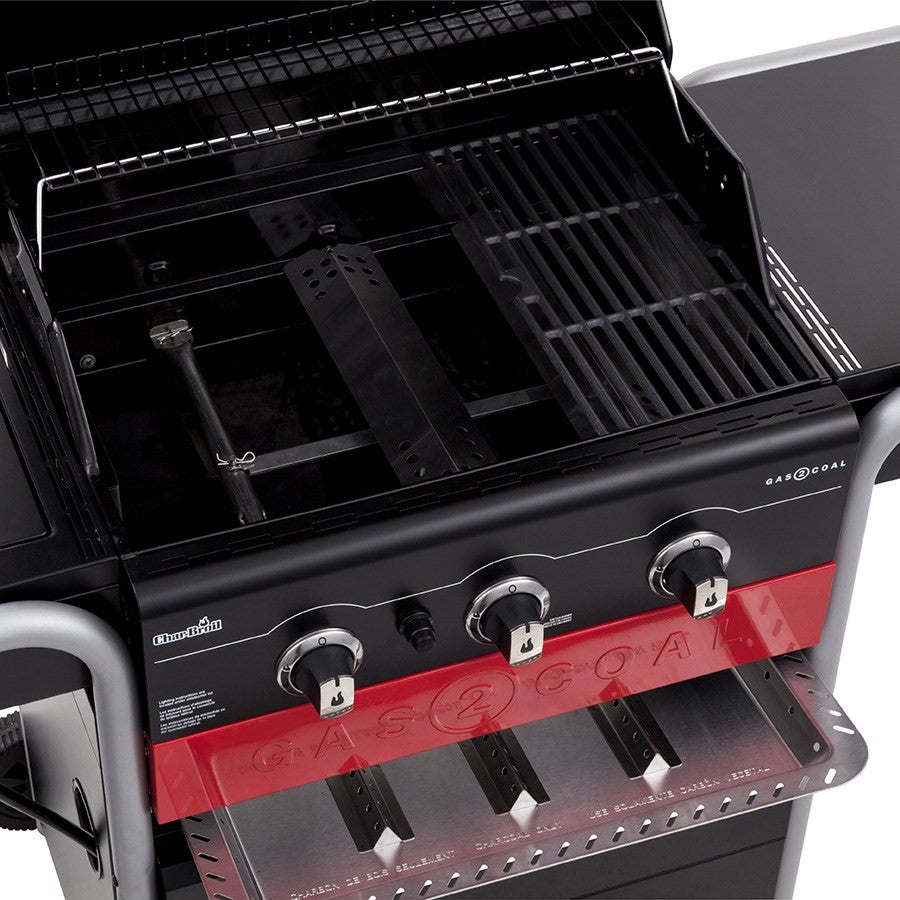 Gas2Coal Hybrid BBQ Gas & Charcoal Grill – greenleif.sg