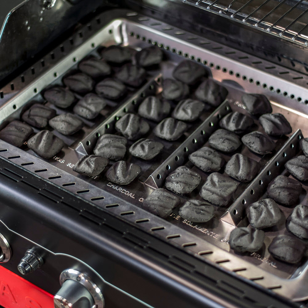 Gas Bbq With Charcoal Tray Charcoal Tray, 5-Burner Performance