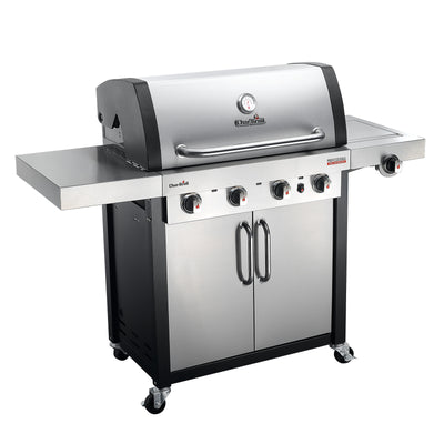 Professional TRU-Infrared™ 4 Burner Gas BBQ Grill 4400 [Stainless Steel Slopped Lid], ,Char-Broil - greenleif.sg