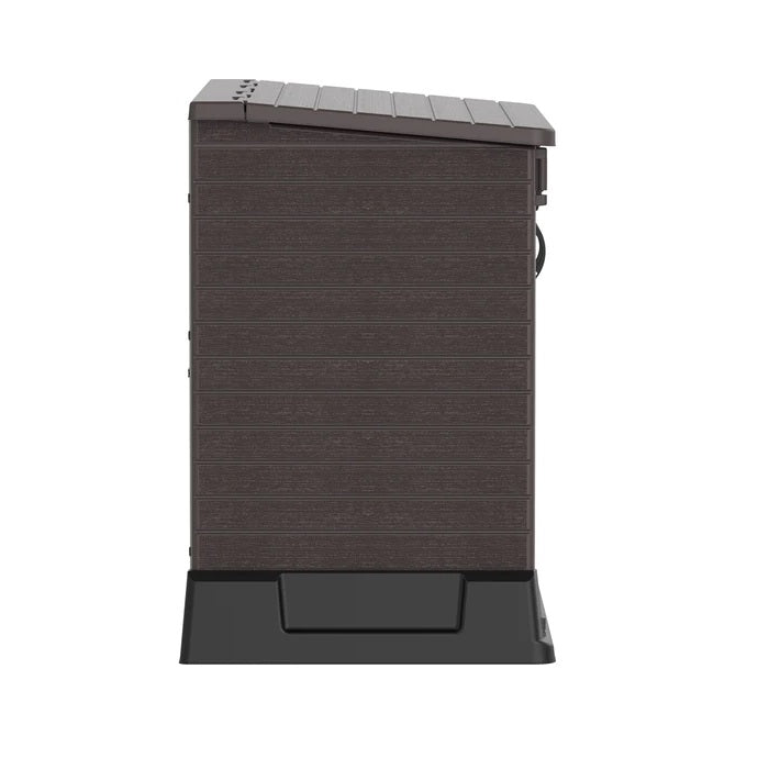 [LIMITED TIME - FREE ASSEMBLY INCLUDED] StoreAway Storage Shed 850L (Brown)