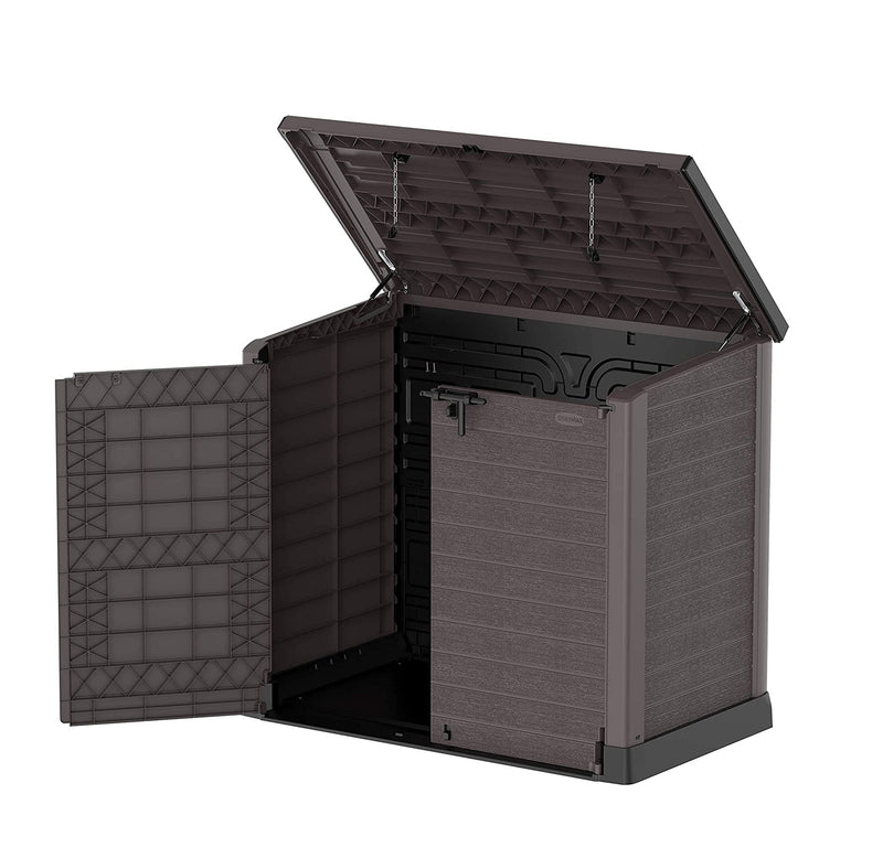 [LIMITED TIME - FREE ASSEMBLY INCLUDED] StoreAway Storage Shed 1200L (Brown)