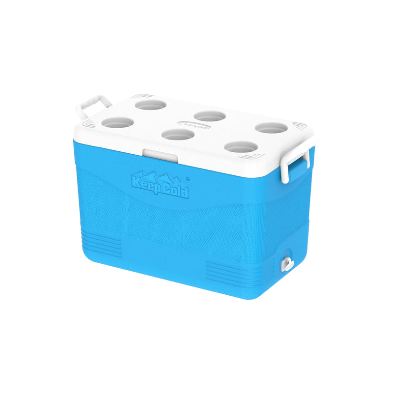 Keep Cold Picnic Ice Box / Cooler Box 46L (Blue)