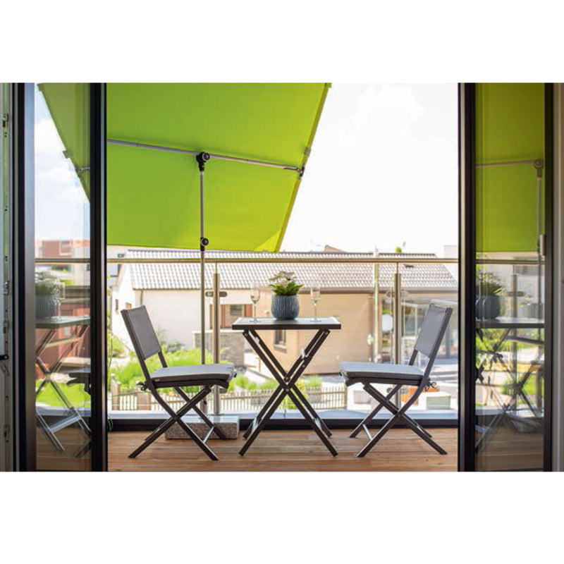 Balcony Sunshade (White) - [Made in Austria] UV protection 50+