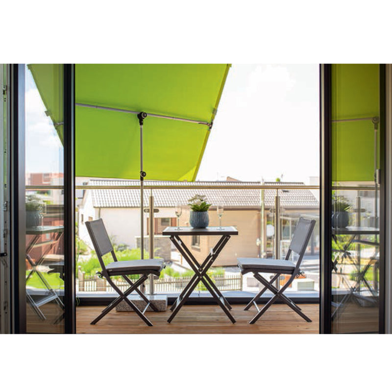 Balcony Sunshade (Green) - [Made in Austria] UV protection 50+