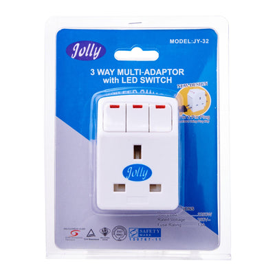 Jolly 3 Way Multi Plug, ,SUM - greenleif.sg