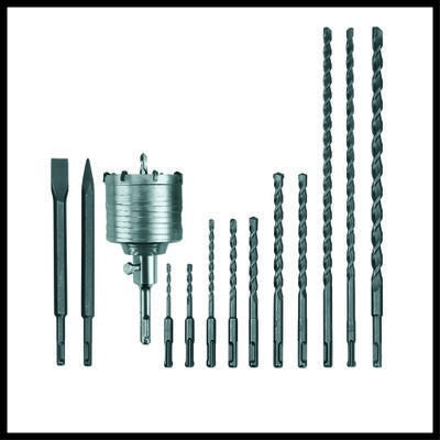Corded Rotary Hammer Drill Kit (5 KG) Case with 13 PCS Drill Bit/Chisels Set RT-RH 32 Kit