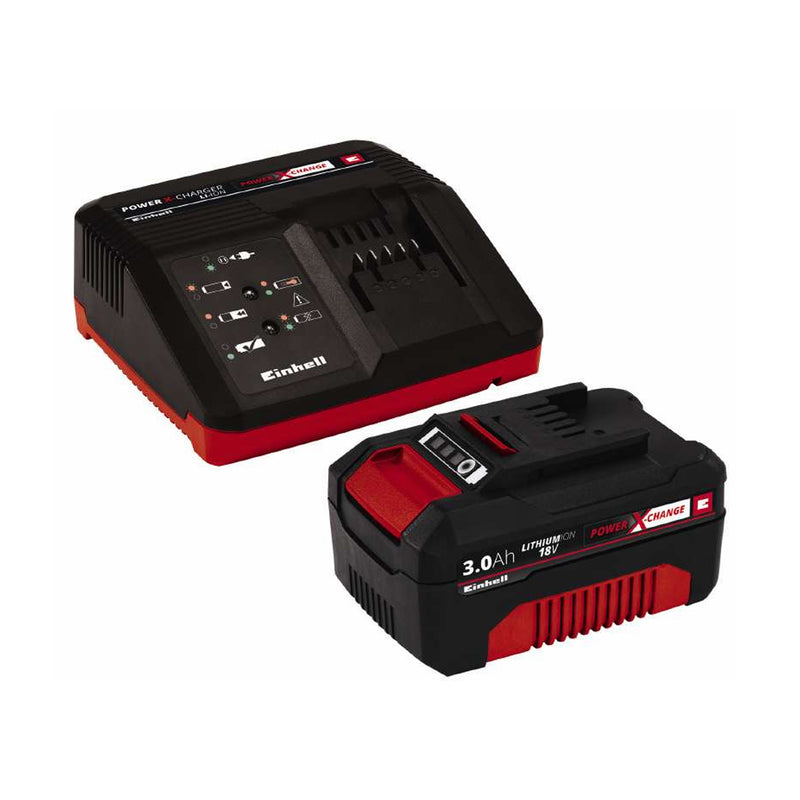 18V 3.0 Ah P-X-C Starter Kit Battery & Charger Set, Battery & Charger,Einhell - greenleif.sg