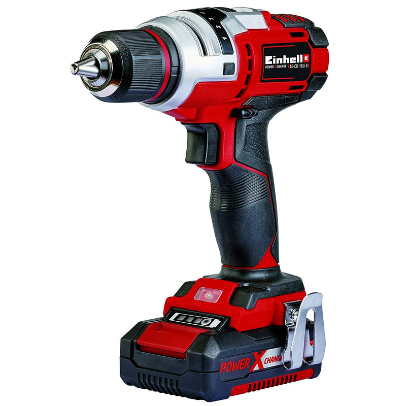 Cordless Drill [TE-CD 18 Li E] 2.0Ah Battery Charger Set Included, Drill,Einhell - greenleif.sg