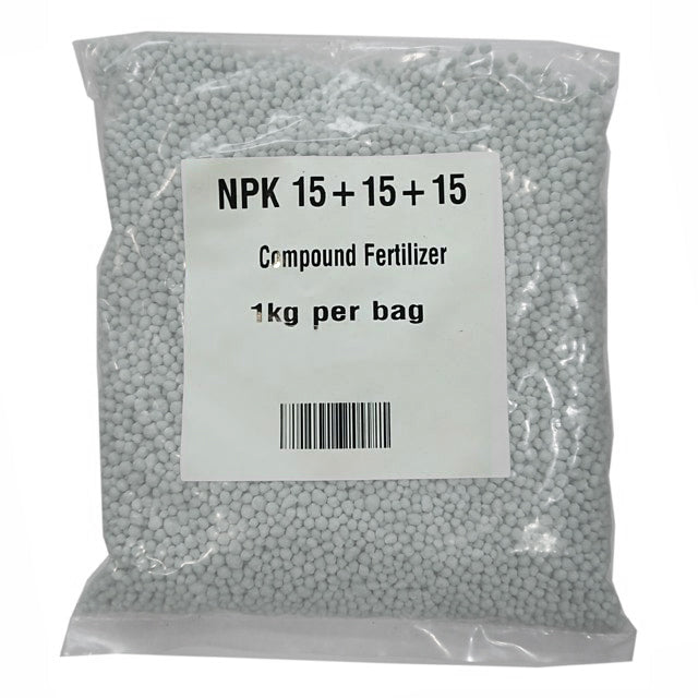 White/Green NPK 15-15-15 Compound Fertilizer (1 Kg)