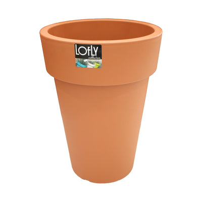 Lofly Slim Flower Pot (293x396mm) - Terracotta, ,Prosperplast - greenleif.sg