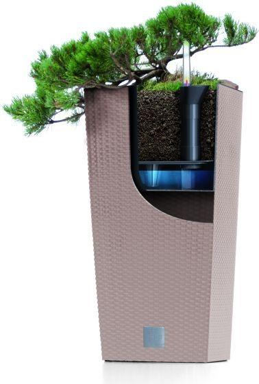 [Made in Poland] Urbi Square Effect Pot (325x325x610mm) Terracotta + Self Watering System [Bundle Deal]