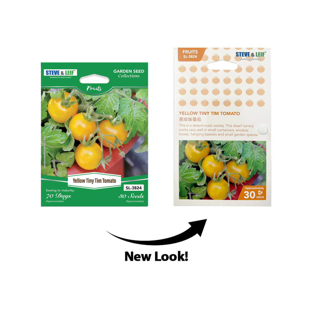 Yellow Tiny Tim Tomato Seeds – greenleif.sg