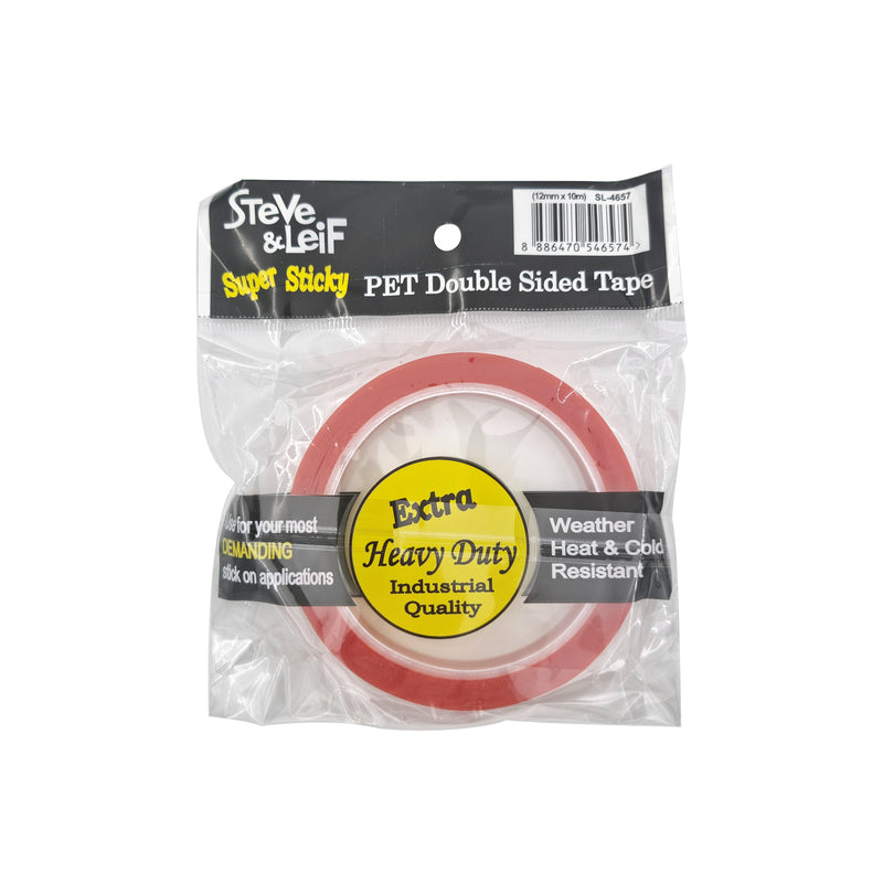 Super Sticky Double-Sided Pet Tape (12Mm X 10M)