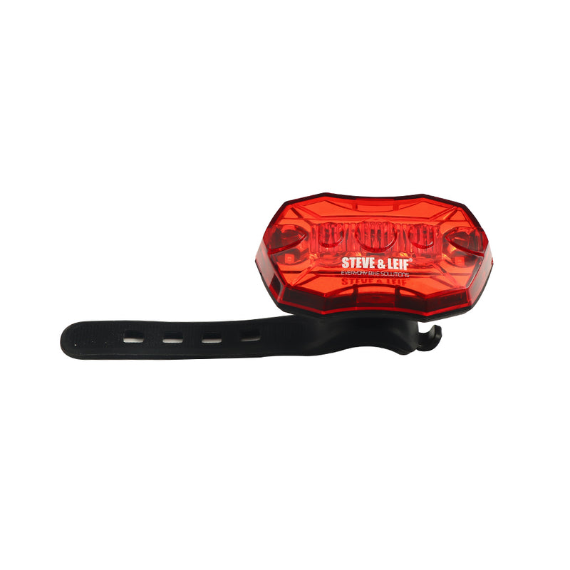 Red LED Bike Rear Lights with Silicon Strap