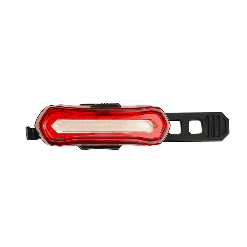 Red Cosmic Rechargeable LED Bike Rear Lights with Silicon Strap