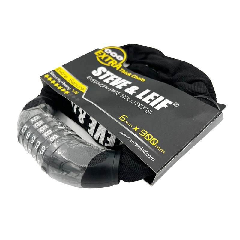 Bicycle Chain Combination Lock (6mm x 900mm)