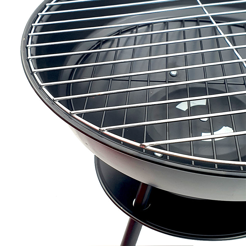 Steve & Leif Red Portable Charcoal BBQ Grill (36cmx40cm)