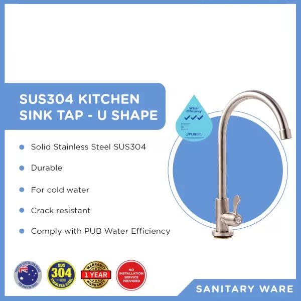 Kitchen Sink Tap – U Shape